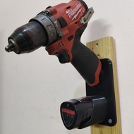 Milwaukee M12 Drill & Battery Wall Mount Holder