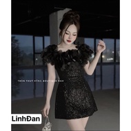 SA Uniquely Designed Glitter Skirt