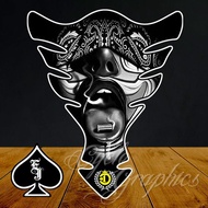 INNER FAIRING STICKER CLOWN ej cycle