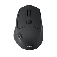 Logitech M720 เมาส์ไร้สายบลูทูธ Union Dual Mode Multi-Device Office เมาส์สบายที่มีประสิทธิภาพสําหรับ