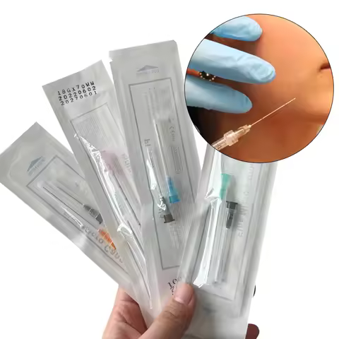 Hot Sales Blunt Cannula for Hyaluronic Acid Filler Disposable Sterile Micro Cannula 22G 25G 27G Stai
