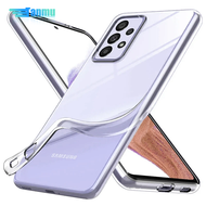 Ultra Thin Transparent Phone Case For Samsung Galaxy A25 A55 A35 A15 A05 A05s A04 A04e A04s A12 A14 A20 A20s A21s A22 A23 A24 A30s A30 A32 A33 A34 A50 A50s 5G Soft Silicone TPU Cover