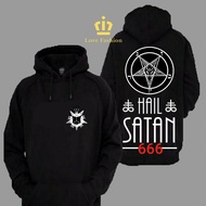 Sweater Hoodie Distro HaiL Satan 666 Premium Terbaru