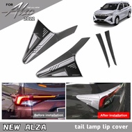 Vemart Perodua alza 2022 tail lamp lip cover sportivo design alza new baru facelift aksesori