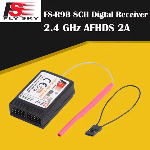 Flysky FS-R9B 2.4GHz 8CH Digtal Receiver System For Turnigy 9X FS- TH9B 9CH Remote Controller i6 i10