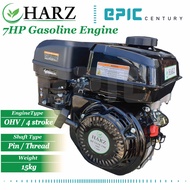Harz  7Hp  Gasoline Engine (Hz5110-19K) 19Mm Key/Thread Type