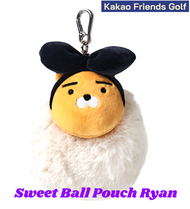 [🚚จัดส่งไว] Kakao Friends Golf Sweet Golf Ball Pouch Ryan