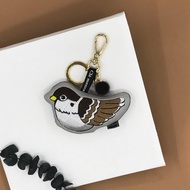 麻雀 刺繡 吊飾 鑰匙圈 手機螢幕擦拭