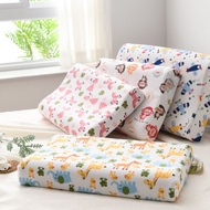K-Y/ Children's Latex Pillow Baby3-6-16Year-Old Kindergarten Children Boys and Girls Teenagers Students Neck Pillow Inse