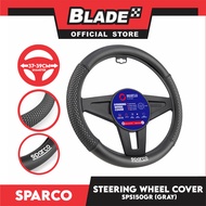 Sparco Steering Wheel Cover SPS150GR 37-39cm Diameter (Black/Gray)