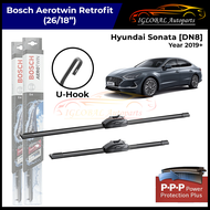 Hyundai Sonata [DN8] Year 2019+ Windshield Wiper Bosch Aerotwin Retrofit Set (26/18")