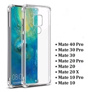 HUAWE MATE 20PRO MATE 20 MATE 10LITE P30PRO P20PRO P20+ P20 TRANSPARENT SHOCKPROOF BUMPER CLEAR SILI