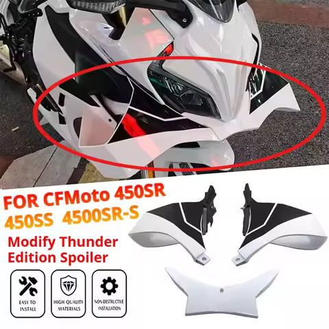 FOR CFMOTO 450SR 450SR-S 450SS Stabilizing wing S1000RR Thunder Edition Same Style Spoiler Fairing l