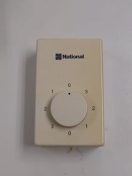 National ELECTRIC FAN SPEED REGULATOR 古董 舊款 樂聲牌 風扇風速調節掣National TYPE F-400QS(舊日的感覺）