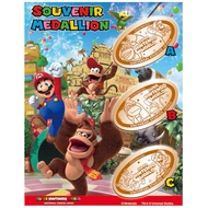 [77 Japan Daigou] Universal Studios Commemorative Coin Mario Donkey Kong Gorilla