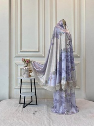 Mukena Armani Printing