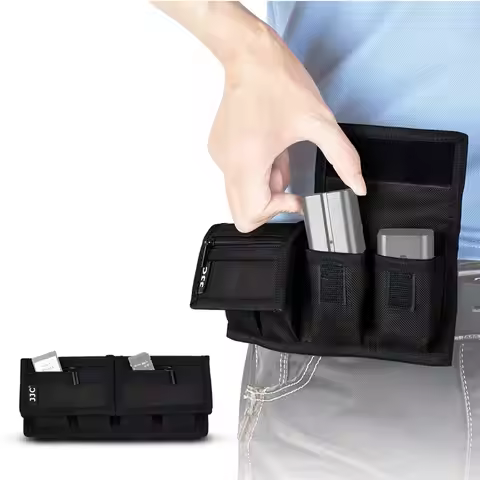 Camera Battery Bag Memory Card Case For Fujifilm NP-W126 XH2 XT5 X-T4 X-S20 Sony A7 A7R A7S Canon EO