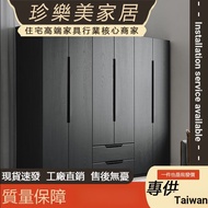 Retro Style Wardrobe Black Wardrobe System Cabinet Locker Customized Wardrobe Storage Cabinet Can As