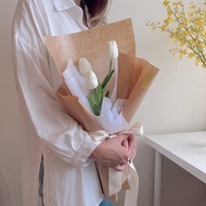 DAY OFF 仿真鬱金香花束 永生花 鬱金香花束 情人節 七夕情人節