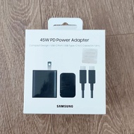 Samsung | EP-T4510 SAMSUNG 45W PD PPS Super Fast GaN Charger EU/US Power Adapter +1.8M 5A Type C Cab