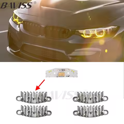 M3 F80 M4 F82 Yellow DRL Modules for 2014-2017 F36 F32 F33 LCI 430i 440i 420i -AdaptiveHeadlight Day