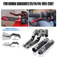 Suitable for Honda CBR600F2 F3 F4 F4I 91-07 Motorcycle Color Foldable Clutch Brake Lever