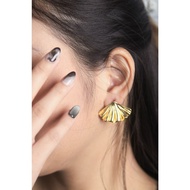 Shell Gold Earrings | INHALE. | 18K Gold Plated Earring Accessories