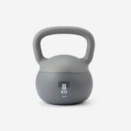 DOMYOS Soft Kettlebell 8 kg - Grey