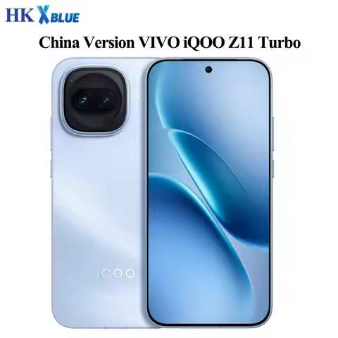 VIVO IQOO Z11 Turbo China Version Snapdragon 8 Gen5 7600mAh Battery 100W SuperVOOC 6.59 Inch 1.5K LT