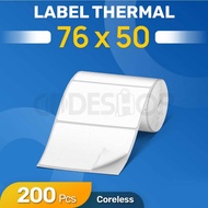 Thermal Label 76 x 50 MM Sticker 76x50mm