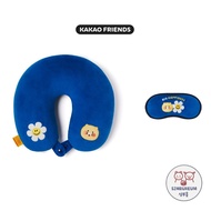 [Kakao Friends x Wiggle Wiggle] Korea Collaboration Choonsik Travel Neck Pillow &amp; Sleep Mask Set