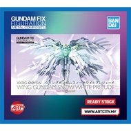 (READY STOCK) Bandai Gundam Fix Figuration Metal Composite - Wing Gundam Snow White Prelude - 1/100 
