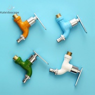 <H&Z<4 Colors Faucet 1/2" Male Wall Mounted Washing Machine Faucet Plastic Water Hose Quick Connecto