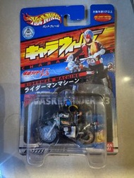 開封 Hot Wheels cw31 幪面超人 怪金剛 Riderman Machine 合金電單車