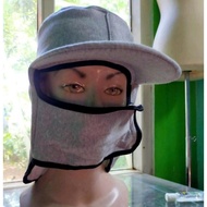 Japanese Hat, mask Hat, Fishing Hat, garden Hat, Japanese Fishing Hat, Anti-heat UV Fishing Hat