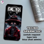 MC Softcase flexible rubber for tecno spark 30c/ one piece anime character Motif tecno spark 30c tec
