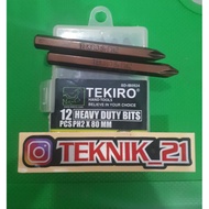 MATA TEKIRO PH2 SCREWDRIVER BIT TEKIRO PH2 PLUS SCREWDRIVER BIT TEKIRO TEKIRO SCREWDRIVER BIT