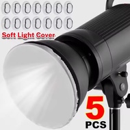 7 Inch Universal Photography Flash Diffuser - Studio Photo Lighting Soft Light Cover - High-Elastic 