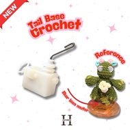 [HVVKED] Crochet Tail Base (Knitted Accessories)