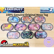 Pokemon Mezastar strardust version 2 6star Meza Tag