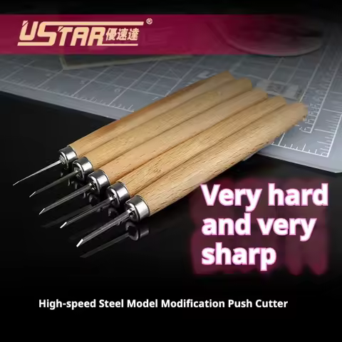 Ustar 90201-8 Stainless Steel Cemented Carbide Line Engraver For Scale Model Modeler Craft Tools Mod