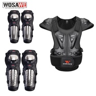 WOSAWE Motorcycle Armor Jacket Moto Racing Gear Elastic Armor Vest Motocross Riding Off Road Bike Bo