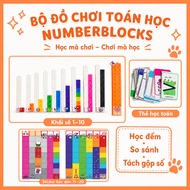 NUMBERBLOCKS Toys From 11-20 PLUS AND MINUS WITH MEMORY, SEPARATION NUMBERS BIGGER THAN 10