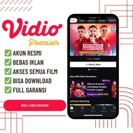 VIDIO PREMIER PLATINUM 1 BULAN FULL GARANSI