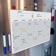 A3 Magnet Fridge Planner -Whiteboard Monthly Planner Magnetic Message Board