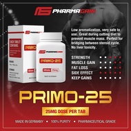 Pharma Gainz Primo 25 Cutting, Ripped, Shredded, Fat Loss, Muscle Gain, Build Muscle, Recovery, Endu