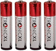 TronicXL Pack of 4 AAA Batteries e.g. Compatible with Telephone for Siemens Gigaset Handset Battery 