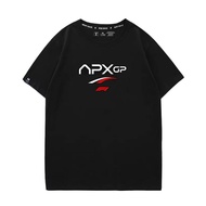 APXGP team T-shirt men's and women's F1 joint Formula One racing short-sleeved sports car loose cott
