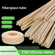 Silicone Rubber Tube 2500V 27602740 Silicone Rubber Glass Fiber Tube Insulation Motor Sleeve High Te