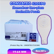 (REF 420590)Convatec STOMADRESS PLUS Drainable Opaque Pouch 19-64mm 30'S